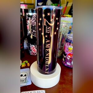 Sold Black 2nd Amendment Tumbler